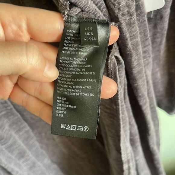 NWT Free People Long Sleeve Gray Maxi Cardigan Duster S - Picture 7 of 9